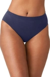 Wacoal B Smooth High Cut Briefs In Classic Navy