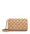 Christian Louboutin Paloma Fold-over Embellished Clutch Bag In Atlas