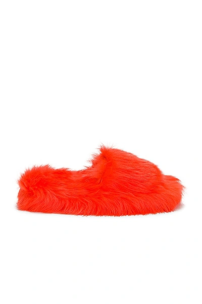 BOTTEGA VENETA SHEARLING RESORT SLIDES