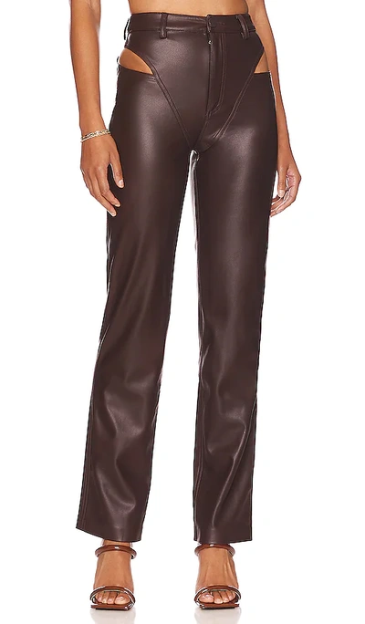 H:ours Melody Pant In Dark Brown