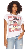 Junk Food Mickey Mouse 1998 Tee In White