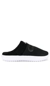Nike Burrow Mules In Black And White In Black & White