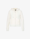 Juicy Couture Robertson Logo-embroidered Velour Hoody In Sugar Swizzle