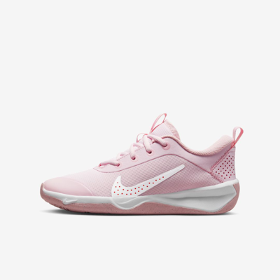 Nike Omni Multi-court Big Kids' Indoor Court Shoes In Pink Foam,hyper Pink,medium  Soft Pink,white | ModeSens