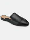 Journee Collection Women's Akza Mule In Black