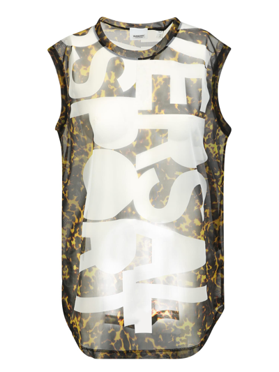 Burberry All-over Pattern Print Top In A7819