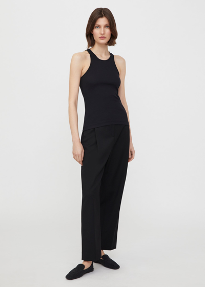 Totême Organic Cotton Tank Top In Black