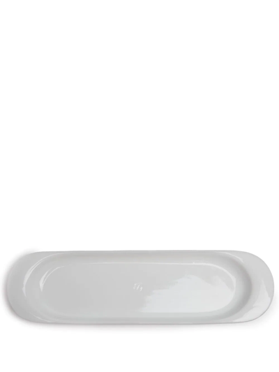 Kay Bojesen Wing Porcelain Tray (set Of 3) In White