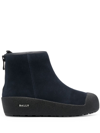 Bally Guard Ankle Boots In Blau