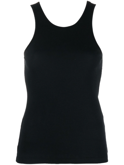 Totême Organic Cotton Tank Top In Black