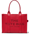 Marc Jacobs The Large Leather Tote Bag In Red
