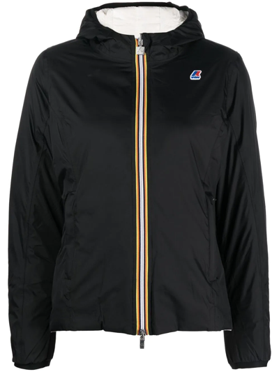 K-way Lily Thermo Plus2 Double Jacket In Black