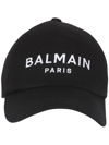 BALMAIN LOGO-EMBROIDERED CAP