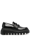 Vic Matie Pablito Loafers In Black