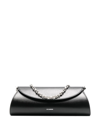 Jil Sander Cannolo Shoulder Bag In Schwarz