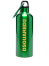 Dsquared2 Logo Printed Steel Water Bottle In Green