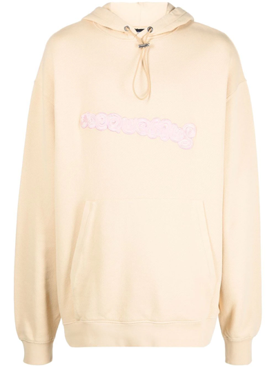 Jacquemus Le Sweatshirt Spirale Hoodie In 1ca Beige