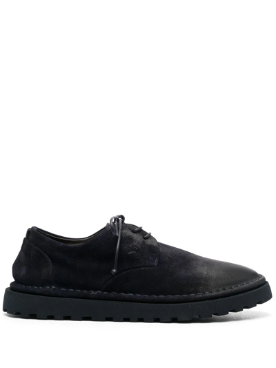 Marsèll Lace-up Suede Derby Shoes In Blau