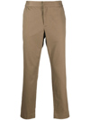 VINCE MID-RISE STRAIGHT-LEG TROUSERS