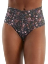 Hanky Panky Signature Lace Printed Retro Thong In Myddleton Gardens