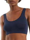 Hanro Touch Feeling Bralette In Deep Navy