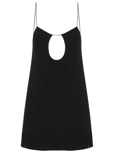 Saint Laurent Dress In Black