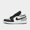 Nike Jordan Big Kids' Air 1 Low Casual Shoes In Light Smoke Grey/black/white