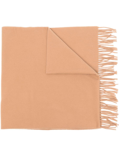 Totême Toteme Virgin Wool Classic Scarf In Beige