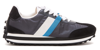 Ferragamo Logo Low-upper Sports Shoes In Black