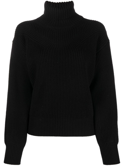P.a.r.o.s.h Chunky-knit Wool Jumper In Nero
