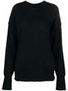 UMA WANG KNITTED CREW NECK JUMPER