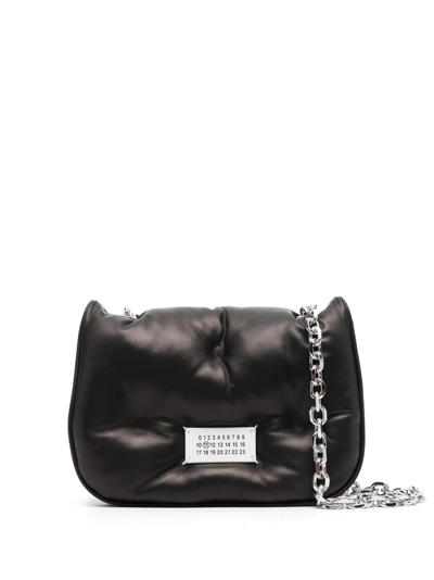 Maison Margiela Glam Slam Quilted Shoulder Bag In Black