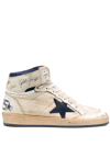 Golden Goose Sky Star Sneakers In Leather And Nylon In Multi
