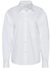 Equipment Archive White Cotton-poplin Shirt In Bright White