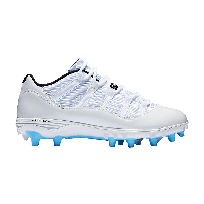 Pre-owned Air Jordan 11 Retro Low Cleat 'columbia' In Blue