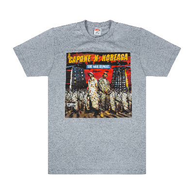 Pre-owned Supreme The War Report T-shirt 'grey'