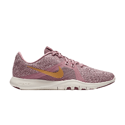 Pre-owned Nike Wmns Flex Trainer 8 Amp 'plum Dust' In Pink
