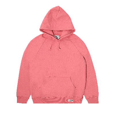 Pre-owned Wacko Maria Washed Heavyweight Pullover Hoodie 'pink'