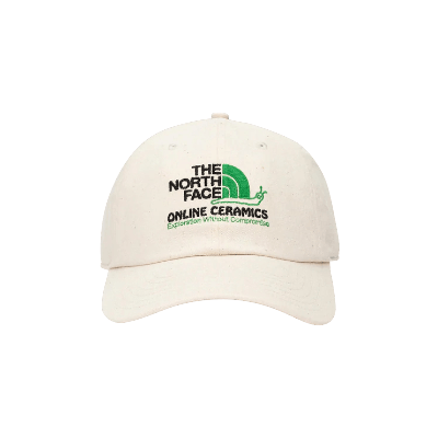 Pre-owned The North Face X Online Ceramics Ballcap 'raw Undyed' In Cream