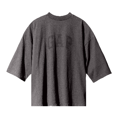Pre-owned Yeezy Gap Engineered By Balenciaga Dove 3/4 Sleeve Tee 'dark Grey'