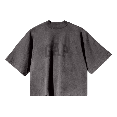 Pre-owned Yeezy Gap Engineered By Balenciaga Dove No Seam Tee 'dark Grey'