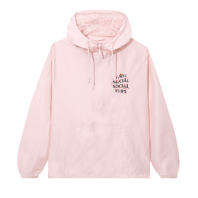 Pre-owned Anti Social Social Club Kkoch Anorak 'pink'