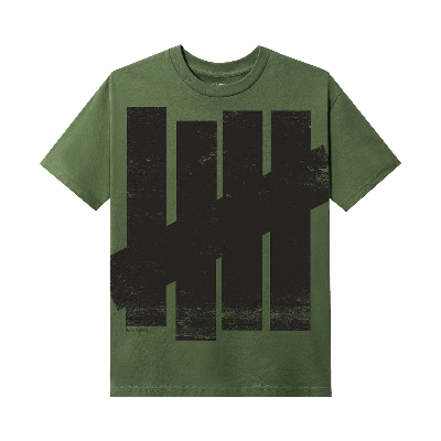 Pre-owned Anti Social Social Club Excessive Tee 'army Green'