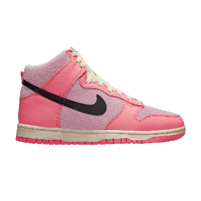 Pre-owned Nike Wmns Dunk High 'hoops' In Pink