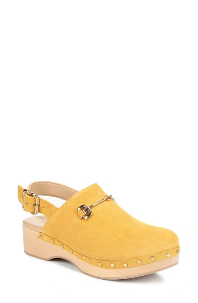 Sam Edelman Hilda Bit Platform Clog In Mustard