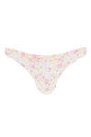 Magda Butrym Floral-print Bikini Bottoms In Multicolor