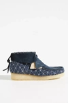 Clarks Wallabee Boots In Blue