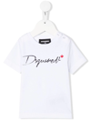 Dsquared2 Logo-print Short-sleeved T-shirt In White