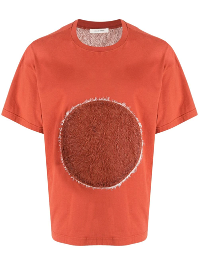 Craig Green Crew Neck Short-sleeved T-shirt In Rot