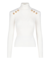Balmain Gold-tone Buttons Sweater